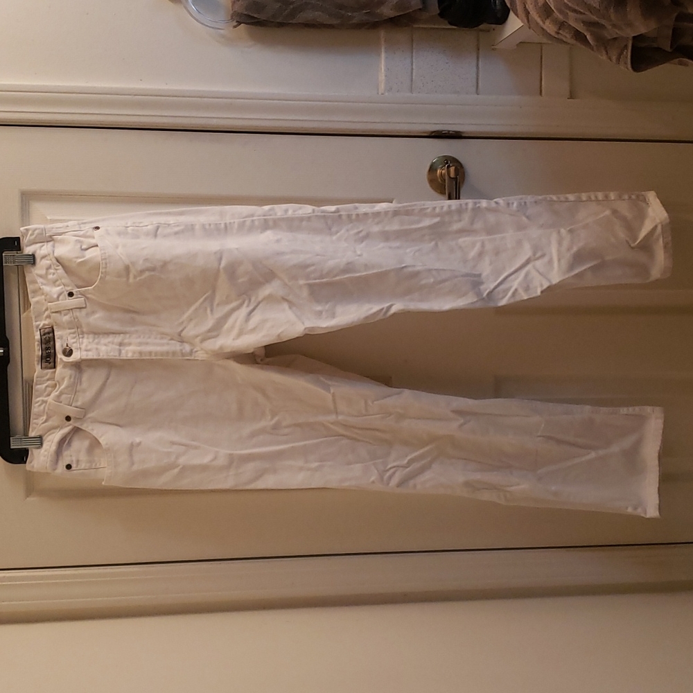 Jones & Co Vintage Early 1990s White Jeans Sizd 14
